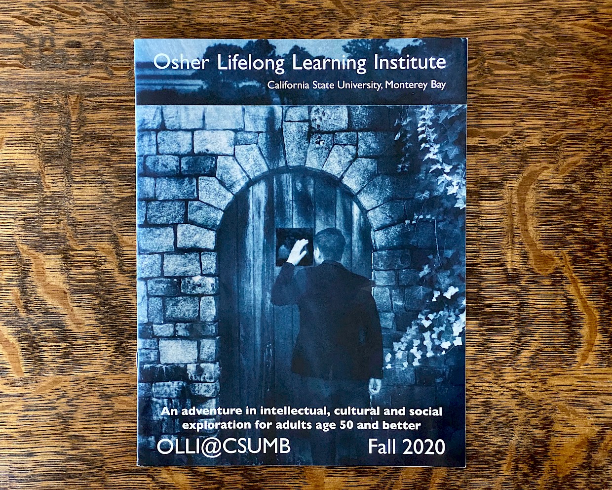Jonah Calinawan cyanotype featured in Osher Lifelong Learning Institute catalog